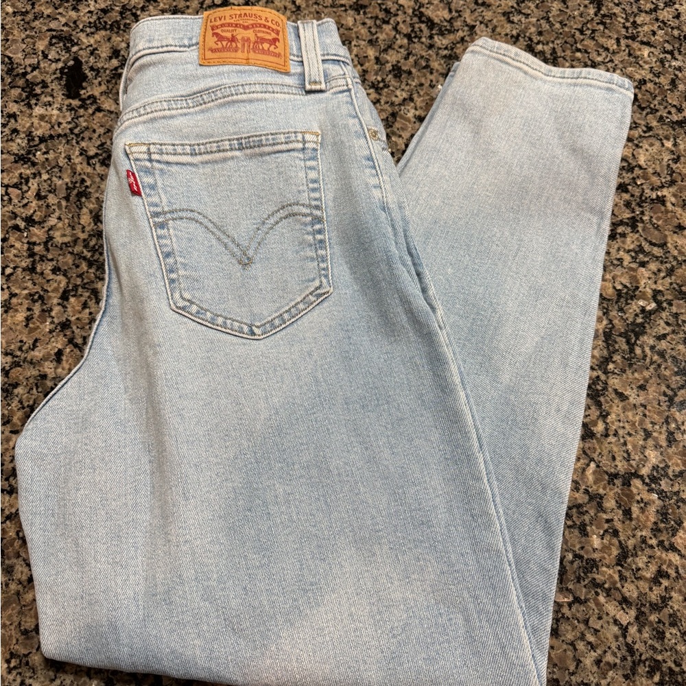 Levi's Light Blue Straight Leg Women's Jeans